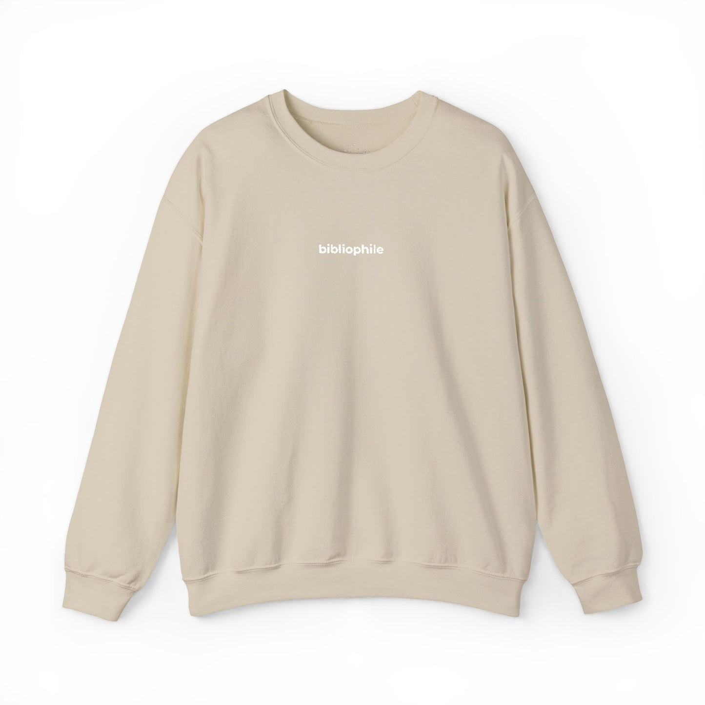 Bibliophile Embroidered Crewneck Sweatshirt