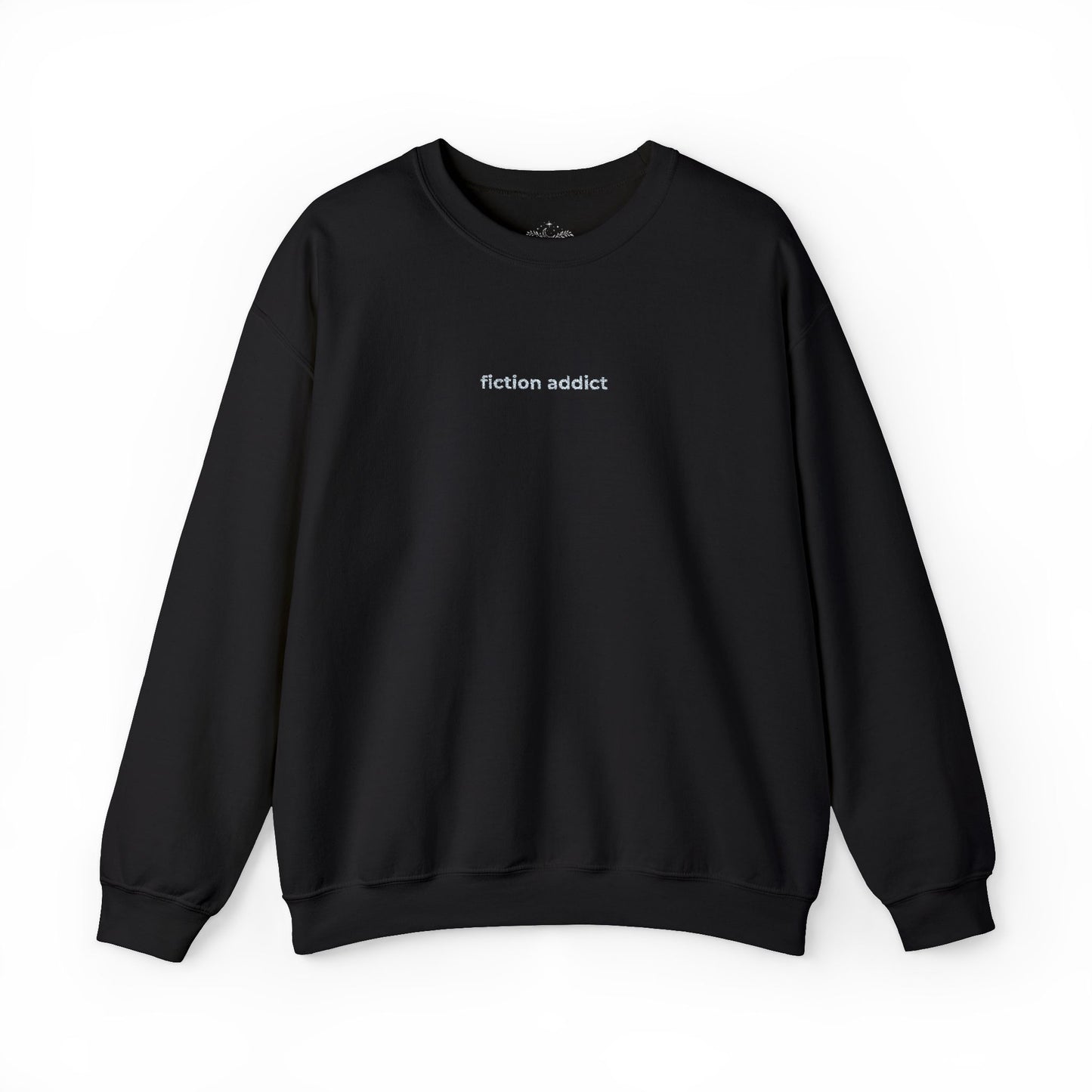 Fiction Addict Embroidered Sweatshirt